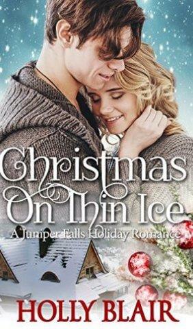 Christmas On Thin Ice by Holly Blair | Blushing Geek