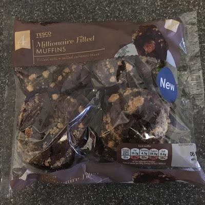 Today's Review: Tesco Millionaire Filled Muffins
