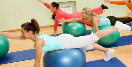 pilates training class