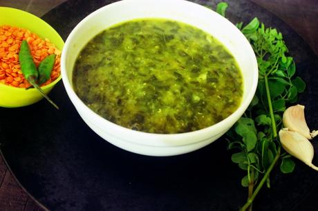 Drumstick Leaves Dal Recipe