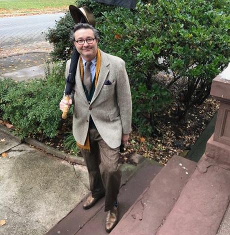 Leaving Leviner Wood After a Great Meeting.