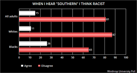 8 Charts From A Poll Showing Southern Views On Race