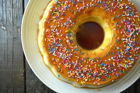 Sugar Cookie Flan (Flan de Galleta de Azucar)