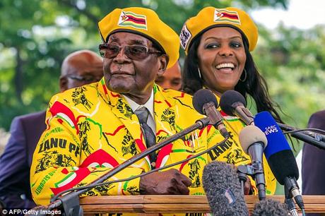 Grace Mugabe falls into disgrace !!
