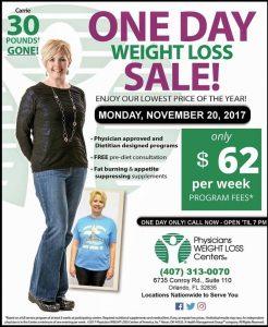 One Day Sale | Physicians Weight Loss Centers