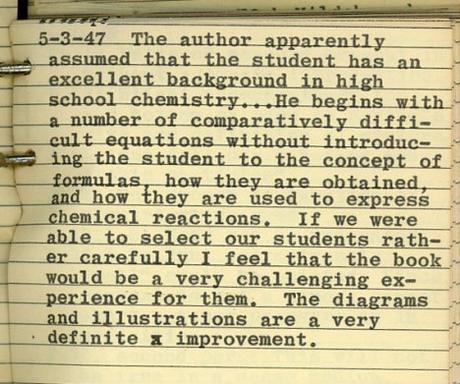 General Chemistry: Reactions to the First Edition