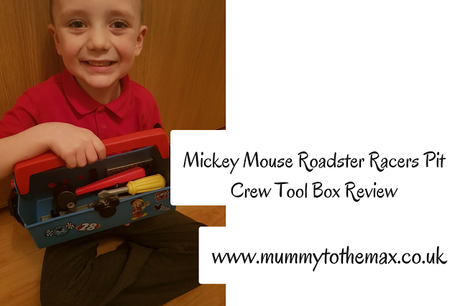 Mickey Mouse Roadster Racers Pit Crew Tool Box Review