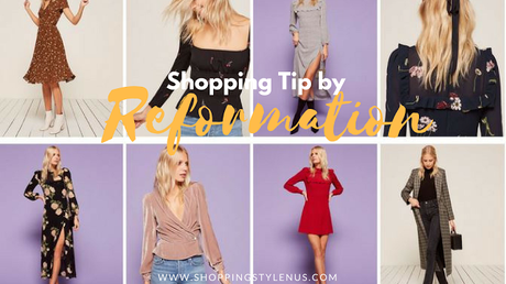 Shopping Tip by Reformation - Let them not buy what you buy!