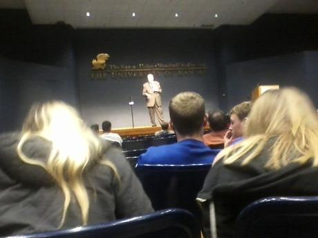 Bill James lecture at KU