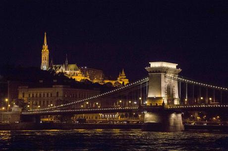 Budapest 6:  Night on the Danube  [Sky Watch Friday]