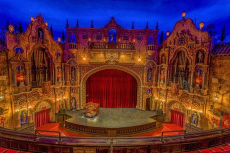 Tampa theater stage view from balcony| Courtesy of Tampa Theatre