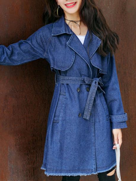 Newchic long women trench coat