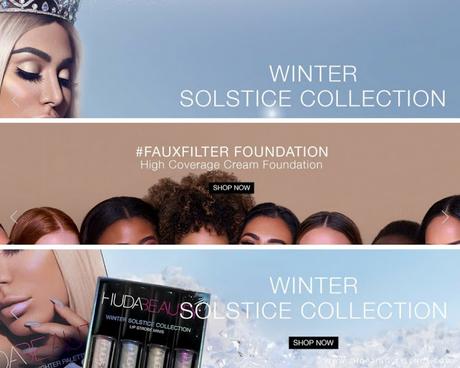 And Here Are 5 Products That You Must Get Your Hands Pretty With!!      Winter Solstice Collection     Hudabeauty Fauxfilter Foundation     Hudabeauty Mini Eyeshadow     Hudabeauty New Contour and Strobe Lip Sets     Hudabeauty Desser Dusk Palette
