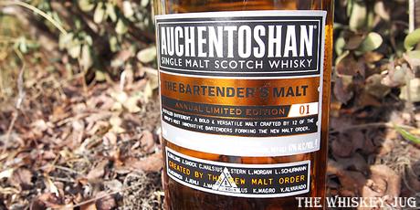 Auchentoshan Bartender's Blend Label