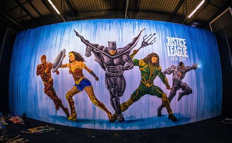 Final work. Live painting I recently made at FACTS comic con for the release of @justiceleague movie in Belgium. It is now exhibited @kinepolisbelgie and then @imagixbelgique ! ------------ Image finale. Peinture live que j'ai faite à la FACTS comic co...