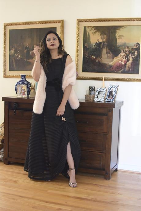 how to wear a LBD, holiday outfit, fashion blogger, one dress four ways, holiday looks, holiday beauty , LC jewelry, myriad musings  copy.jpg