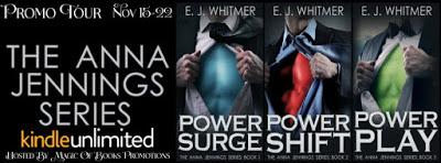 The Anna Jennings Super Novel Series by E.J. Whitmer