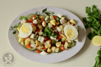 Indian Style Healthy Egg Salad Recipe