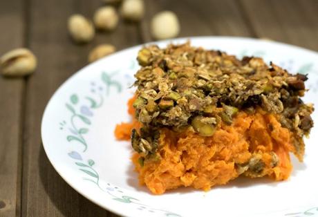 vegan sweet potato cassersole