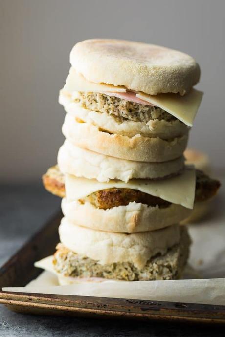 Stock your freezer with these cauliflower herb freezer breakfast sandwiches, and you will have healthy and filling breakfasts ready and waiting for you!