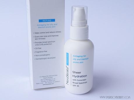 NeoStrata Sheer Hydration SPF 35 Review