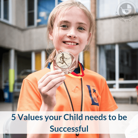 As a parent, it's up to you to instill the right values your child needs to become successful in the world, making it a better place than it is today.