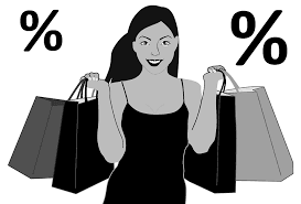 Image: black friday sales discount woman bag bargain