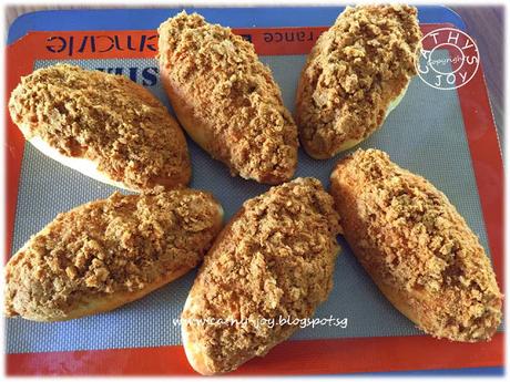 Flaxseed Pork Floss Buns