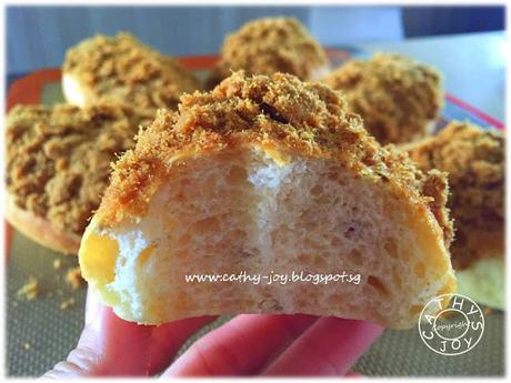 Flaxseed Pork Floss Buns