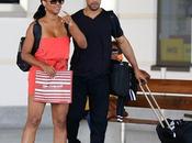 Kenya Moore Marc Daly Spotted Leaving Barbados