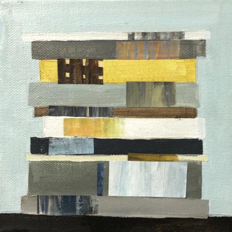 ARTmonday: Montserrat College of Art Small Works Sale Boston Artist Leslie Graff Book Painting