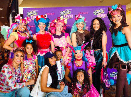 Pics: Vanessa Simmons & Nina Guzman Take Daughters To ‘Shopkins Live’