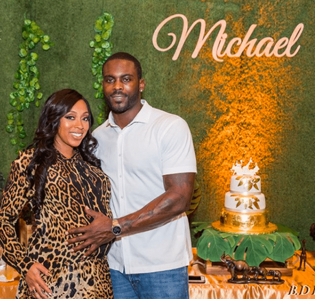 Michael and Kijafa Vick Just Welcomed A Baby Boy!