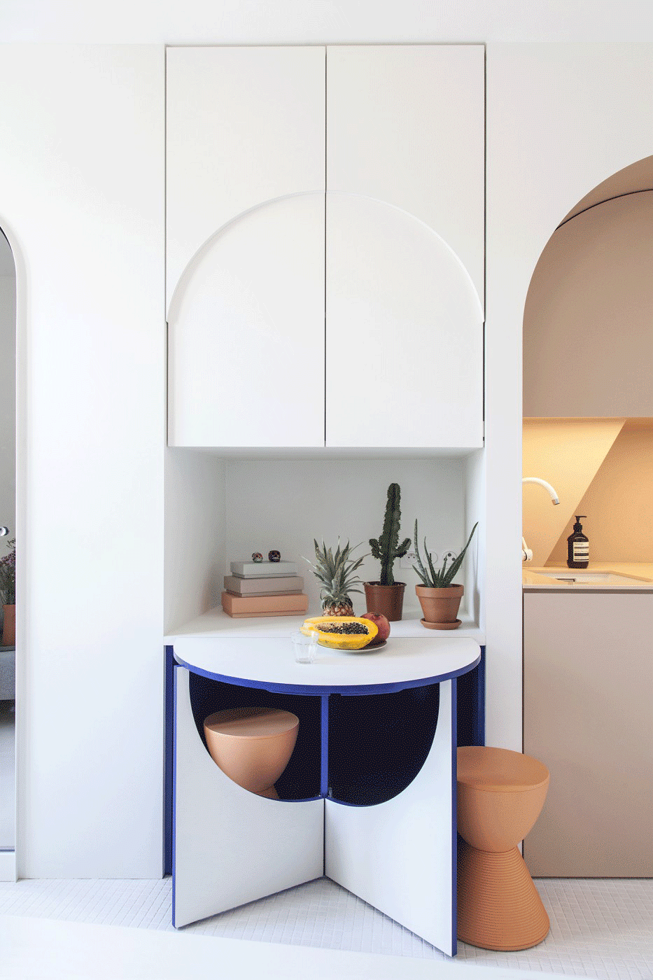 Micro Living: 11-square-metre Apartment in Paris by Batiik Studio | Yellowtrace