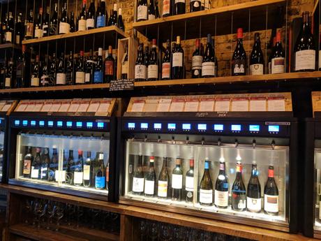 Load your card, collect a glass and dispense your own wine at Vagabond, Northcote Road, Clapham Junction