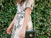 Blush Black Lace Dress