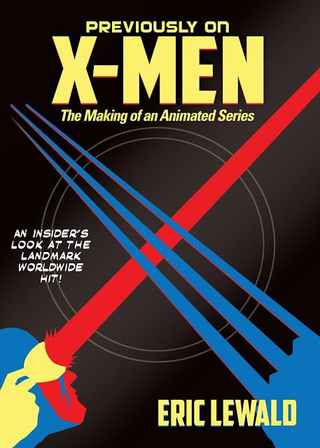 'Previously On X-Men' - book cover.