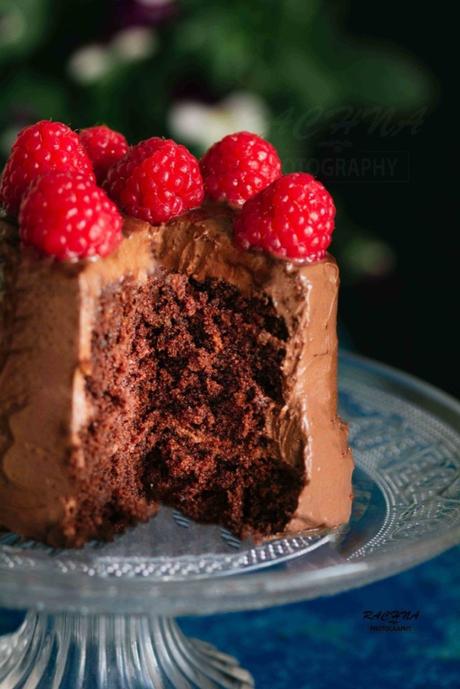 Microwave Eggless Chocolate Cake | Microwave Eggless Cake