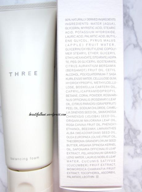 Review: Three Balancing Cleansing Foam