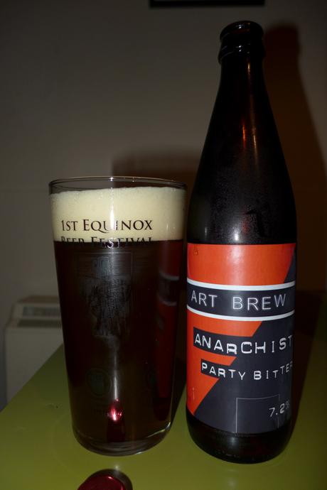 Tasting Notes:  Art Brew: Anarchist Party Bitter