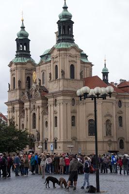 Prague 1:   Old Town Square  [Sky Watch Friday]