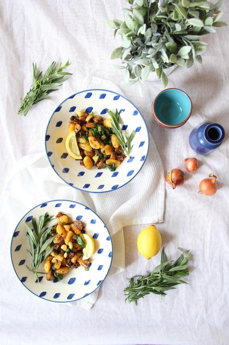 Creamy Pan-Fried Gnocchi - Vegan recipe