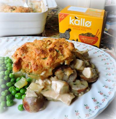 Cheesy Cornbread Turkey Pot Pie