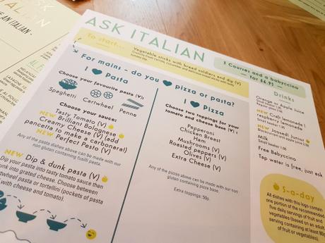 A New Autumn Menu at Ask Italian