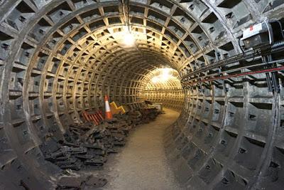 Tunnels under Trafalgar Square