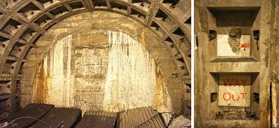 Tunnels under Trafalgar Square