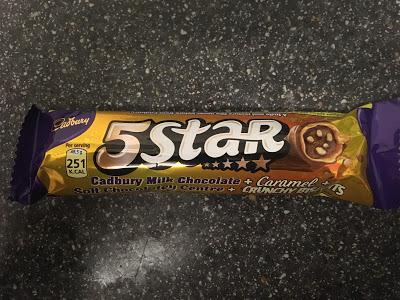 Today's Review: Cadbury 5 Star
