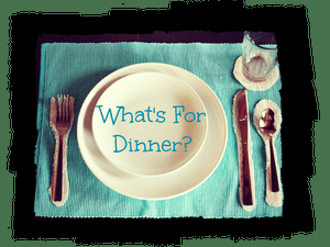 What’s for Dinner? – Week Starting 18 November 2017