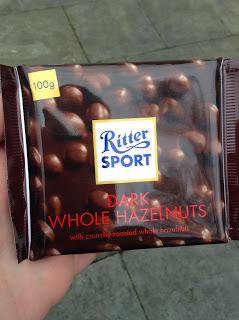 Ritter Sport Dark Whole Hazelnuts