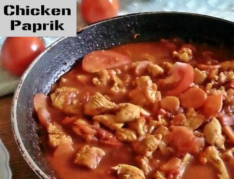 Chicken Paprik/Ayam Paprik Recipe @ treatntrick.blogspot.com